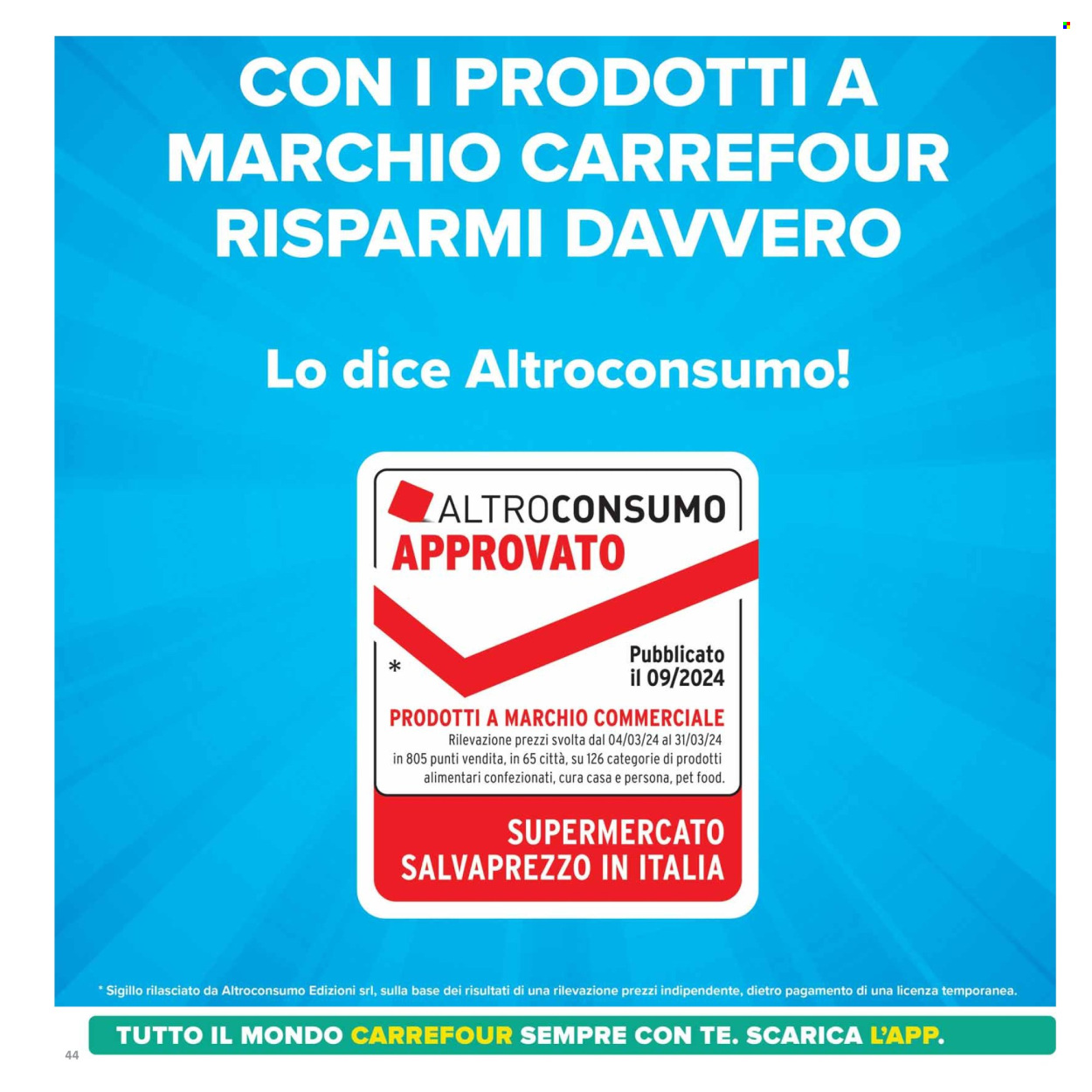 Volantino Carrefour - 5/5/2025 - 15/5/2025. Pagina 44