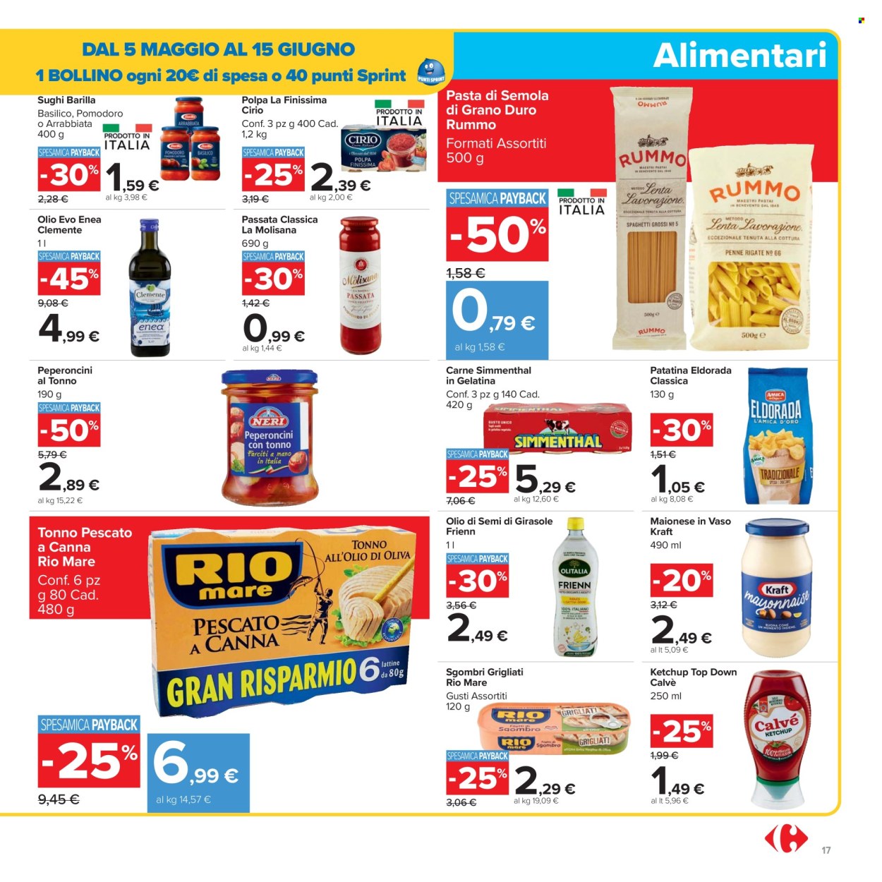 Volantino Carrefour - 5/5/2025 - 15/5/2025. Pagina 17