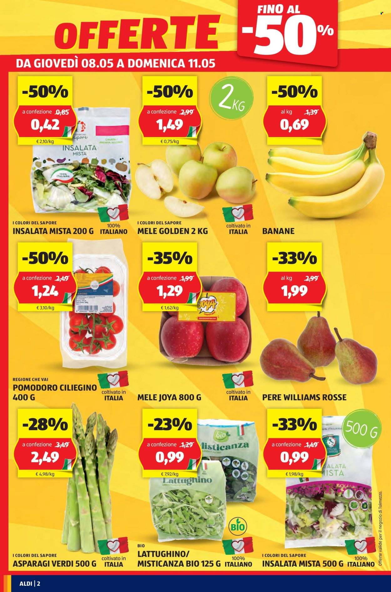 Volantino Aldi - 8/5/2025 - 11/5/2025. Pagina 2