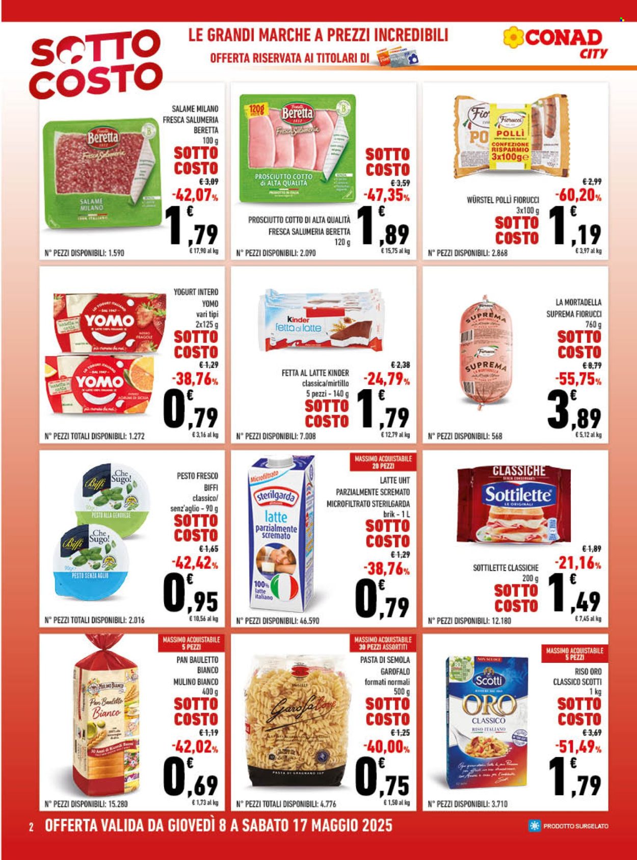 Leták Conad - 8.5.2025 - 17.5.2025. Strana 2