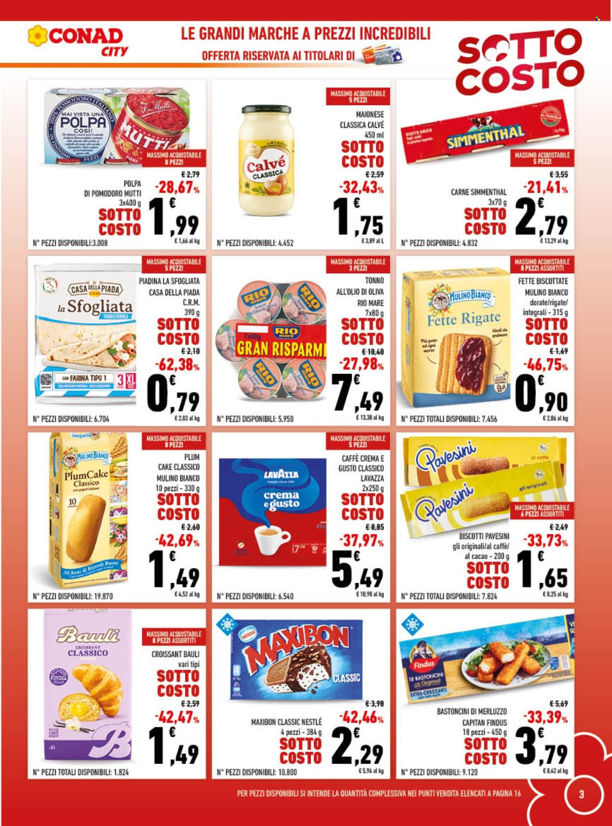 Leták Conad - 8.5.2025 - 17.5.2025. Strana 3