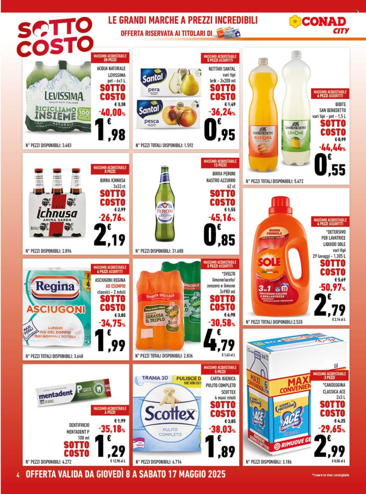 Leták Conad - 8.5.2025 - 17.5.2025. Strana 4