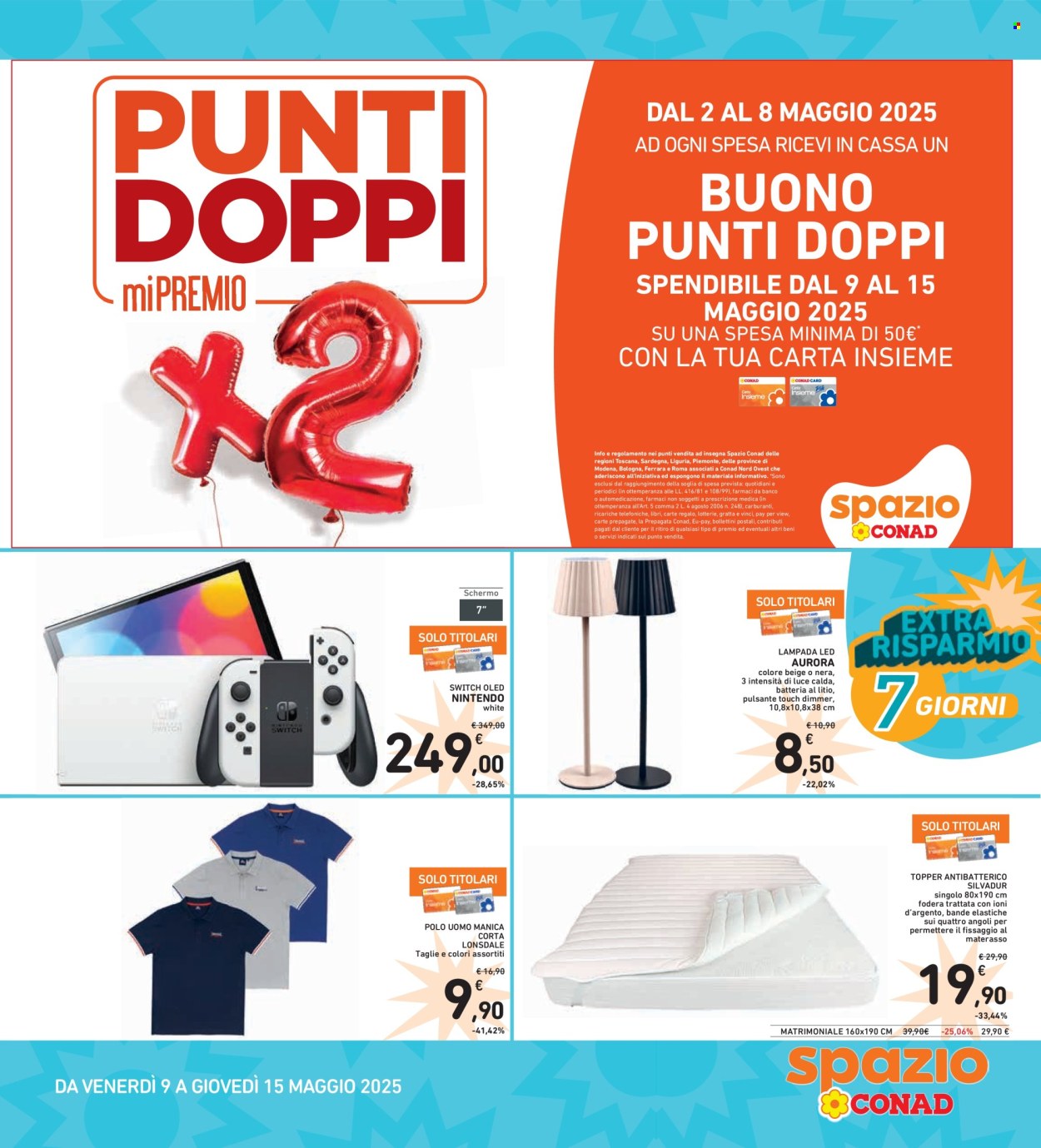 Volantino Spazio Conad - 9/5/2025 - 15/5/2025. Pagina 6