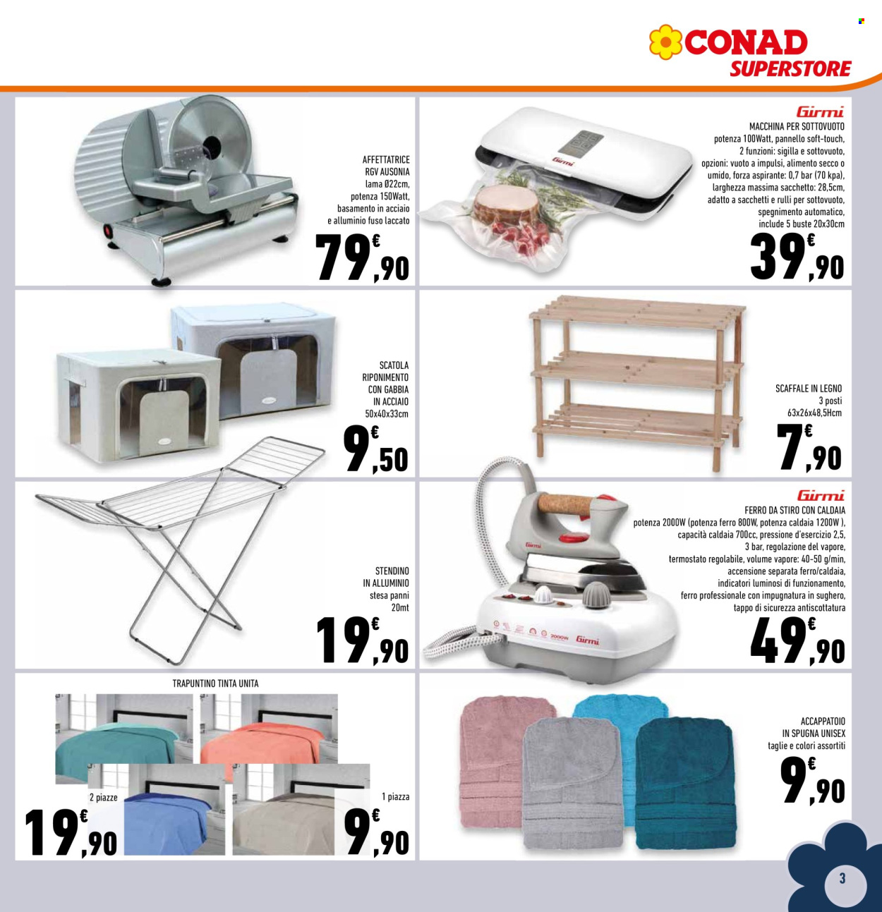 Volantino Conad Superstore - 7/5/2025 - 18/5/2025. Pagina 3