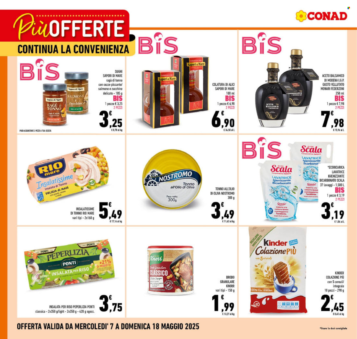 Leták Conad - 7.5.2025 - 18.5.2025. Strana 1