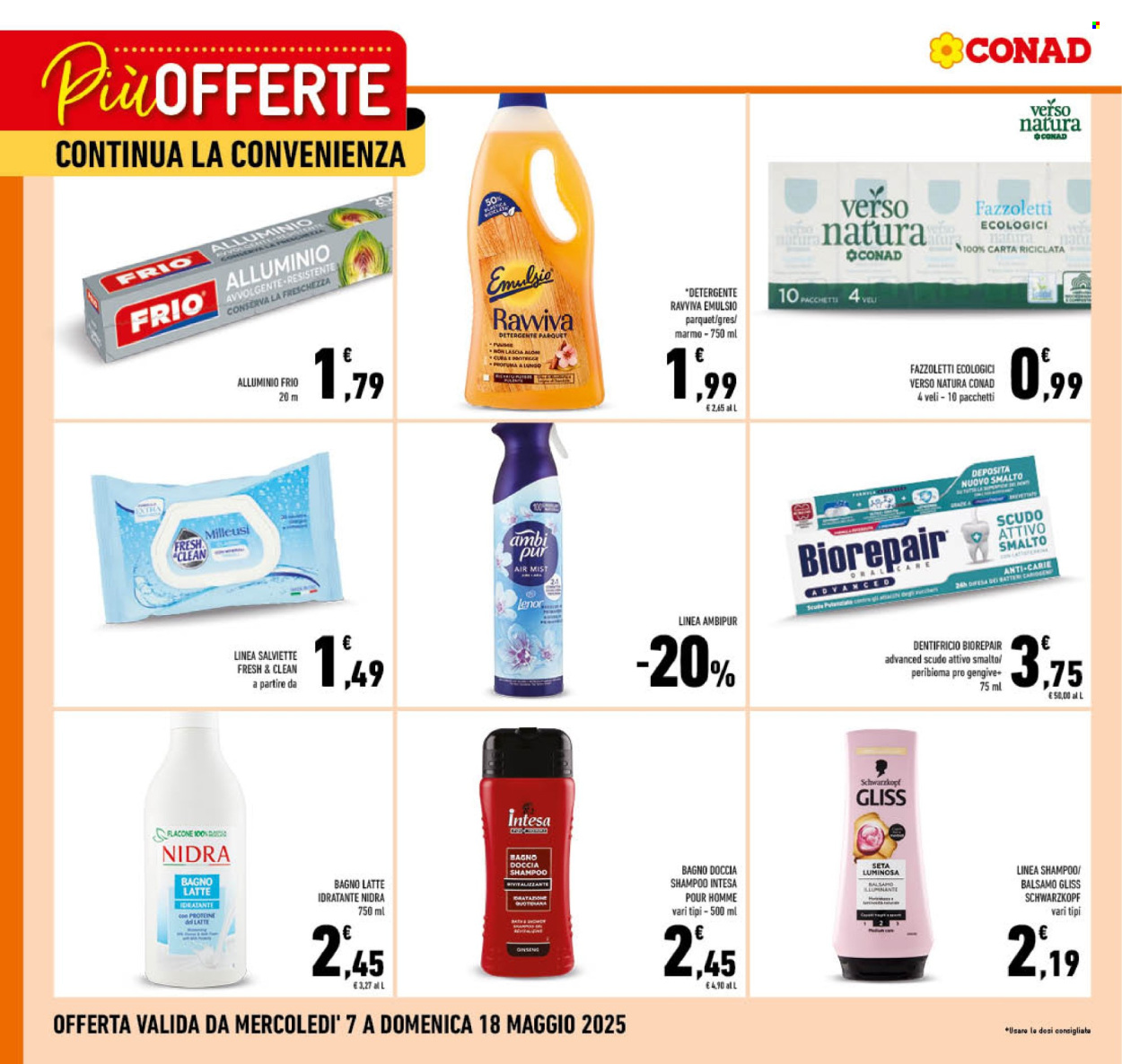 Volantino Conad - 7/5/2025 - 18/5/2025. Pagina 3