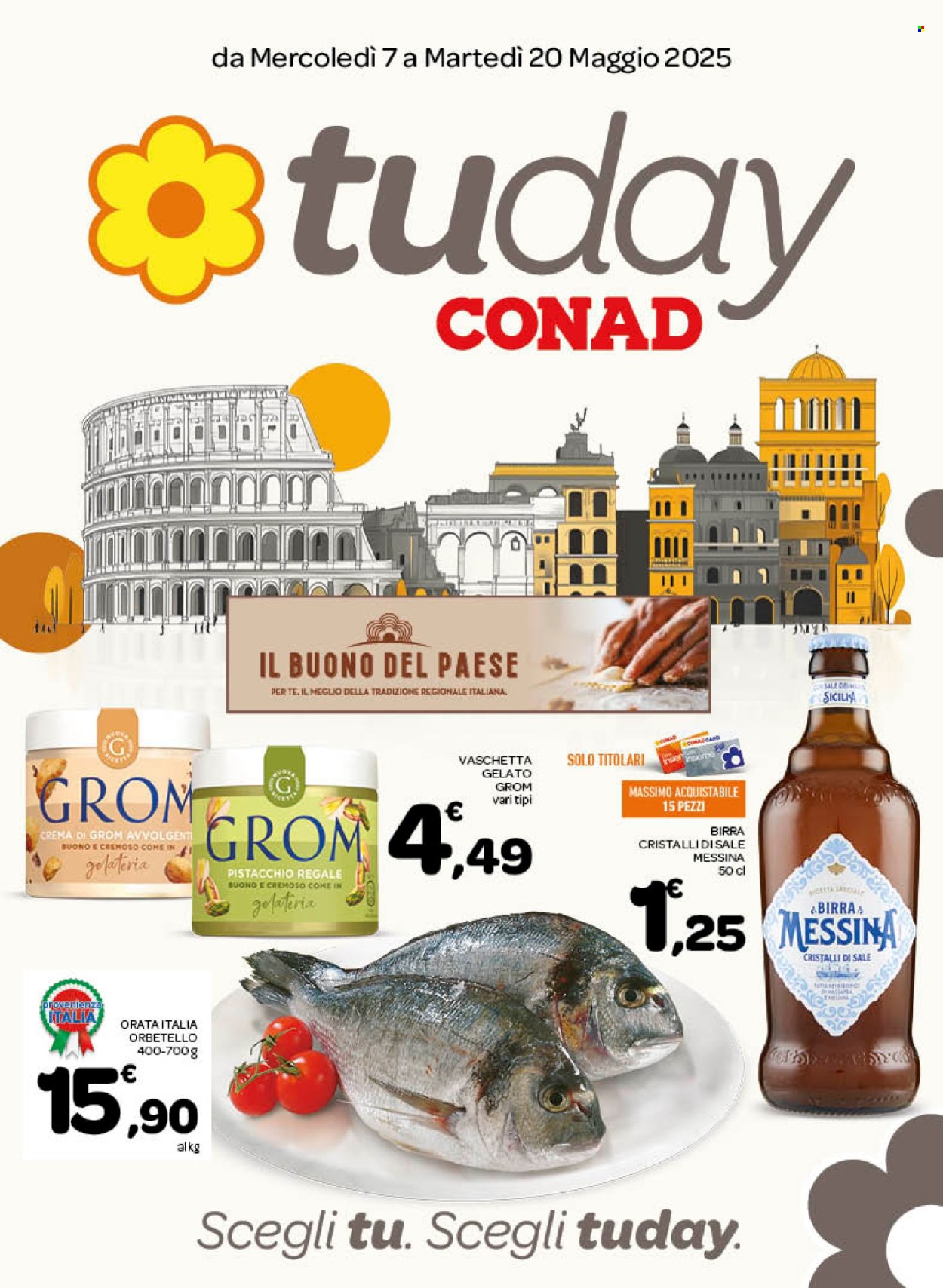 Volantino TuDay Conad - 7/5/2025 - 20/5/2025. Pagina 1