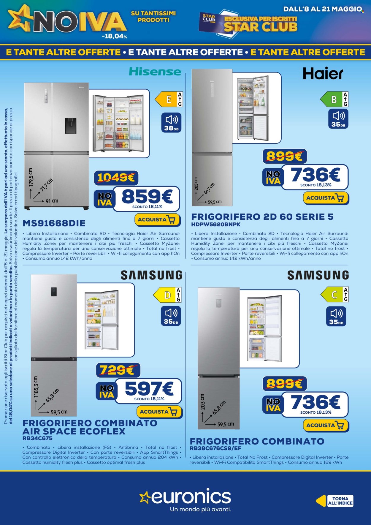 Volantino Euronics - 8/5/2025 - 21/5/2025. Pagina 24