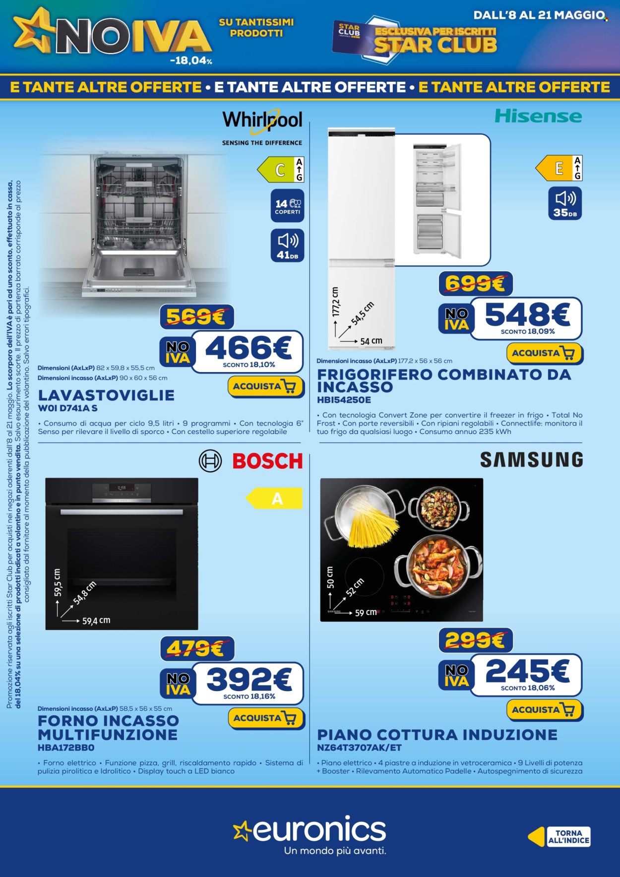 Volantino Euronics - 8/5/2025 - 21/5/2025. Pagina 25