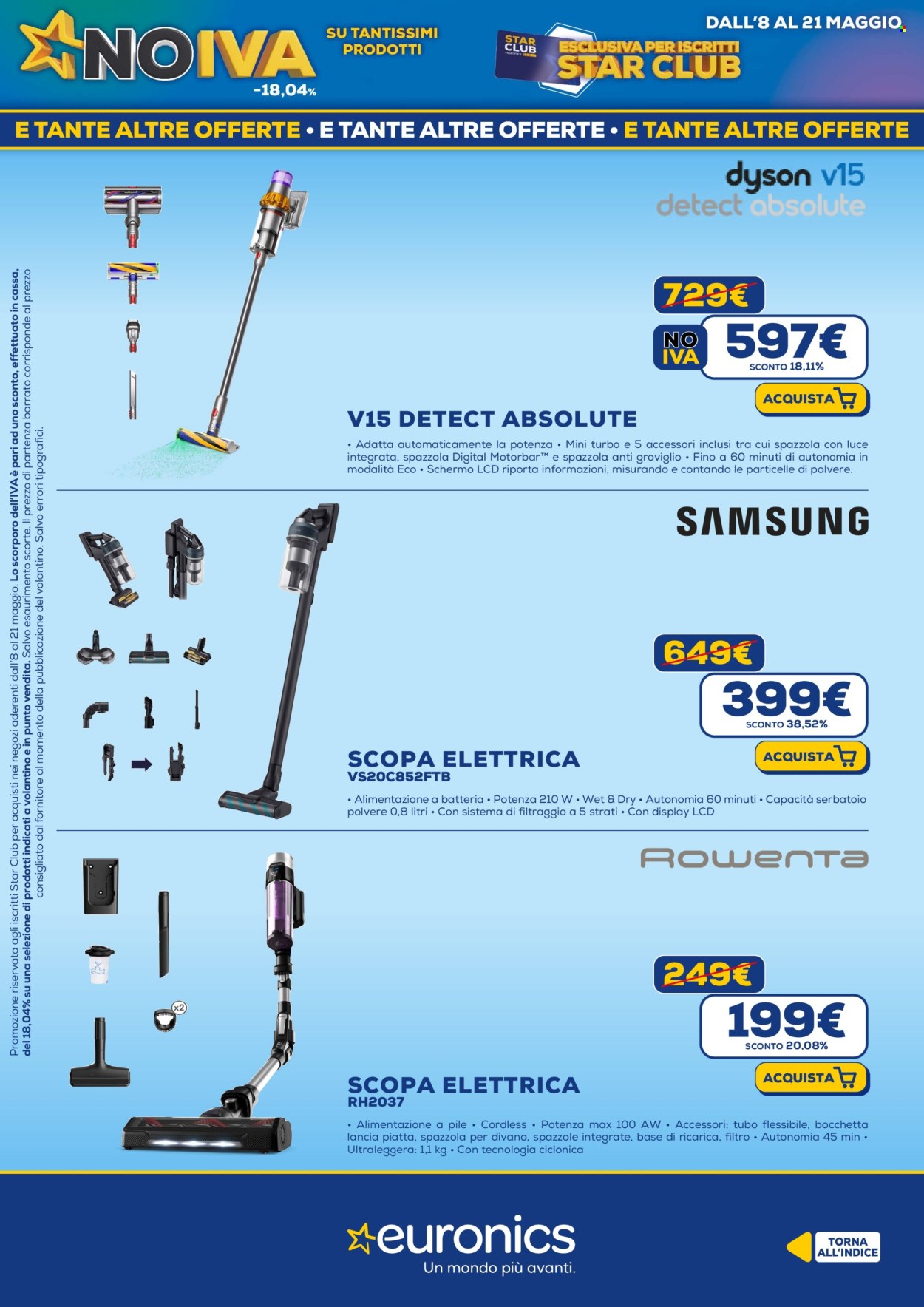 Volantino Euronics - 8/5/2025 - 21/5/2025. Pagina 27