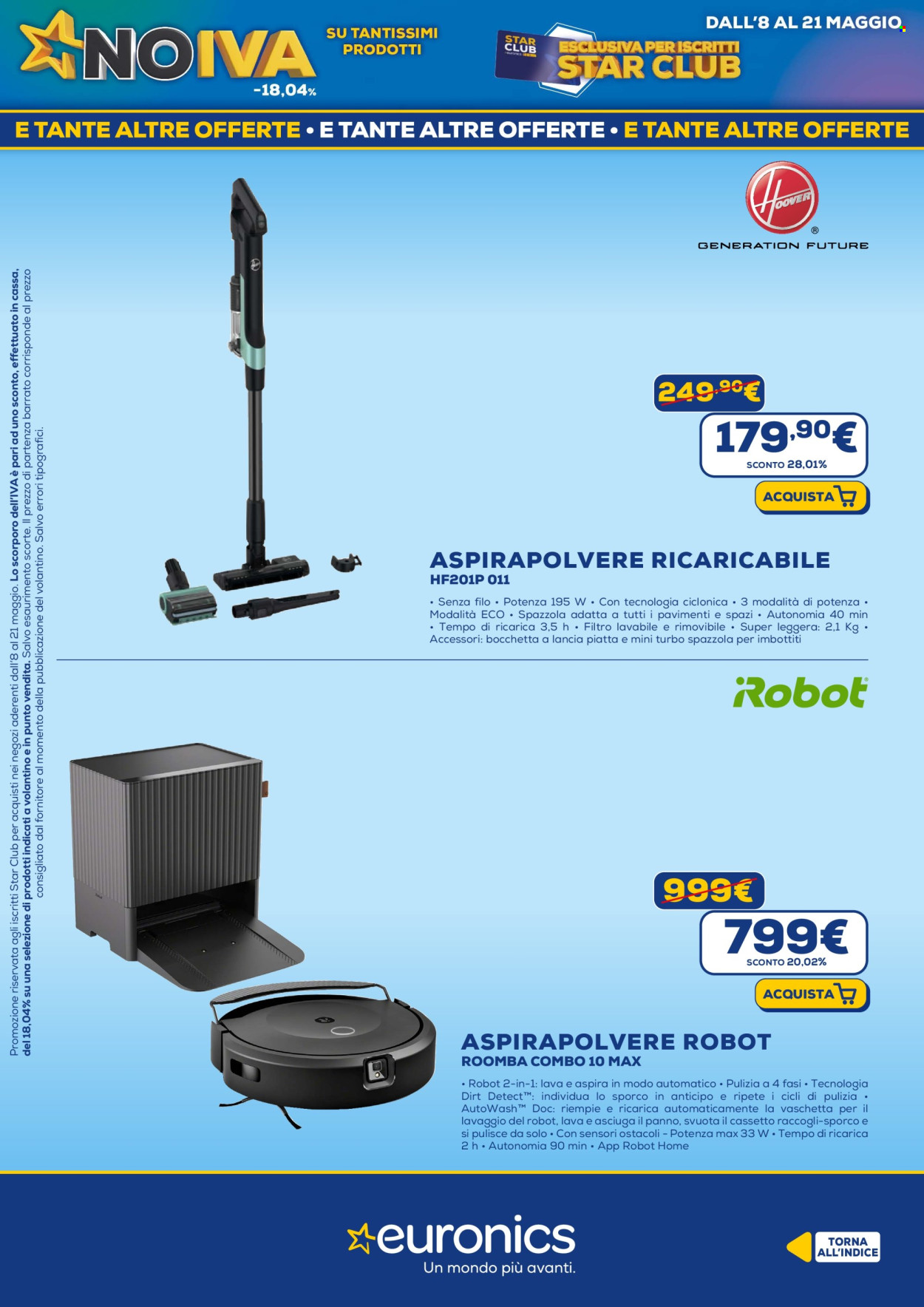 Volantino Euronics - 8/5/2025 - 21/5/2025. Pagina 28