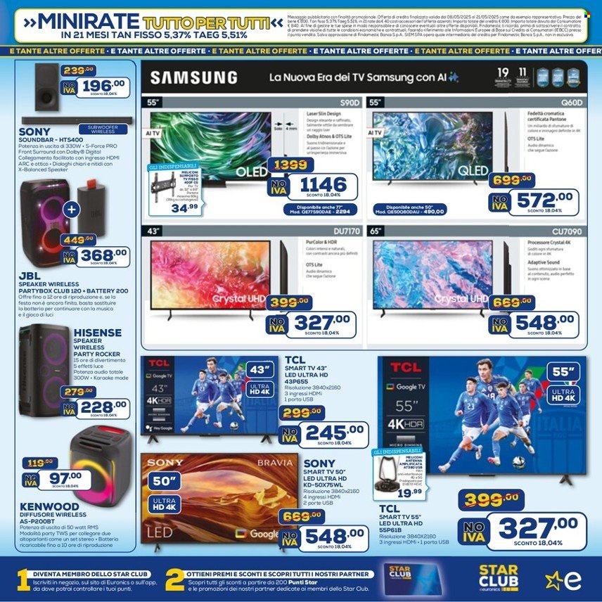 Volantino Euronics - 8/5/2025 - 21/5/2025. Pagina 3