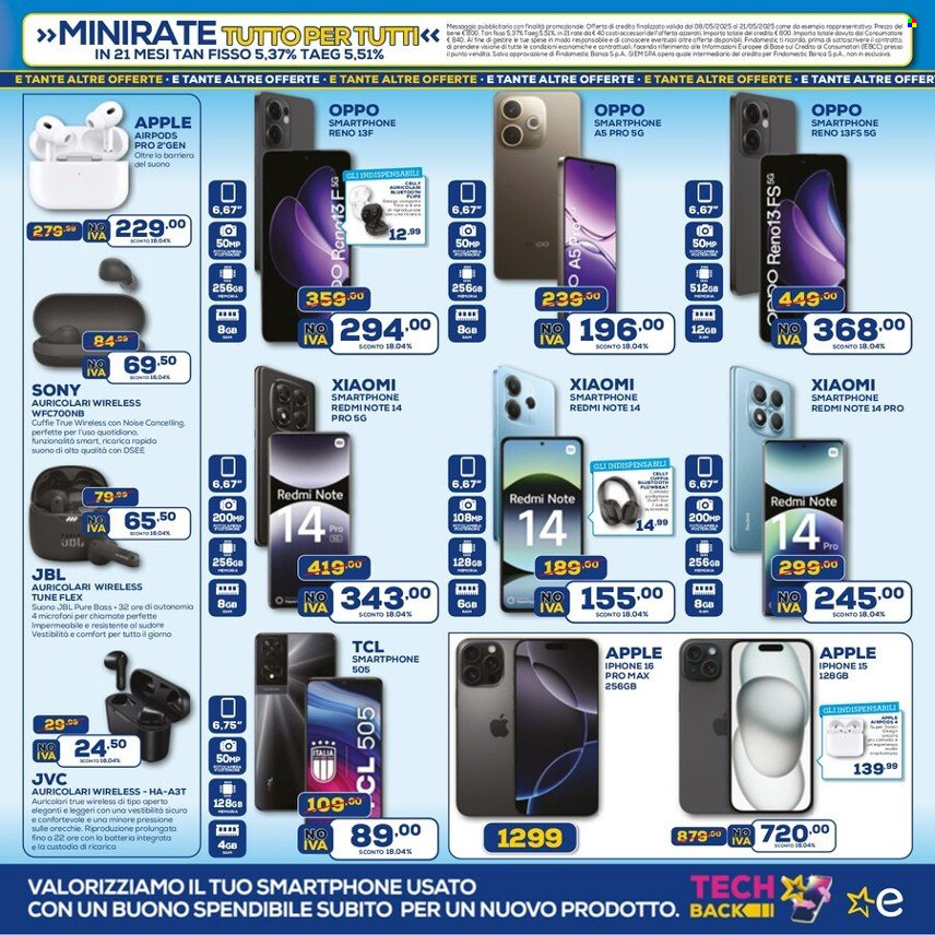 Volantino Euronics - 8/5/2025 - 21/5/2025. Pagina 5