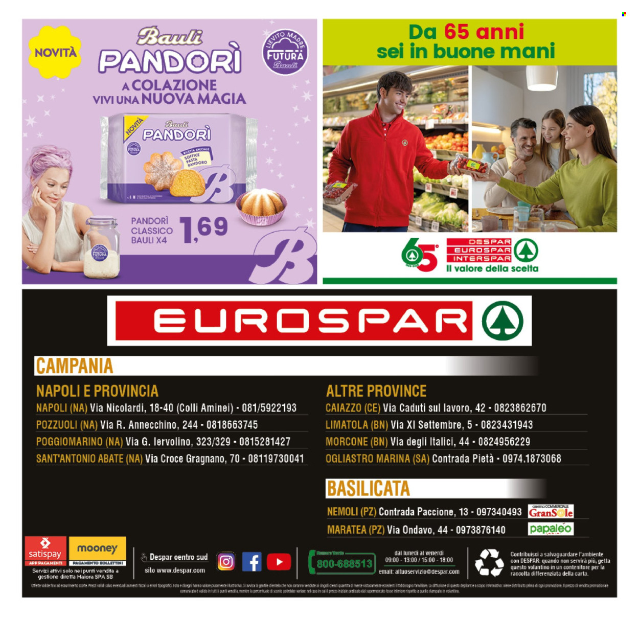 Volantino Eurospar - 8/5/2025 - 15/5/2025. Pagina 27