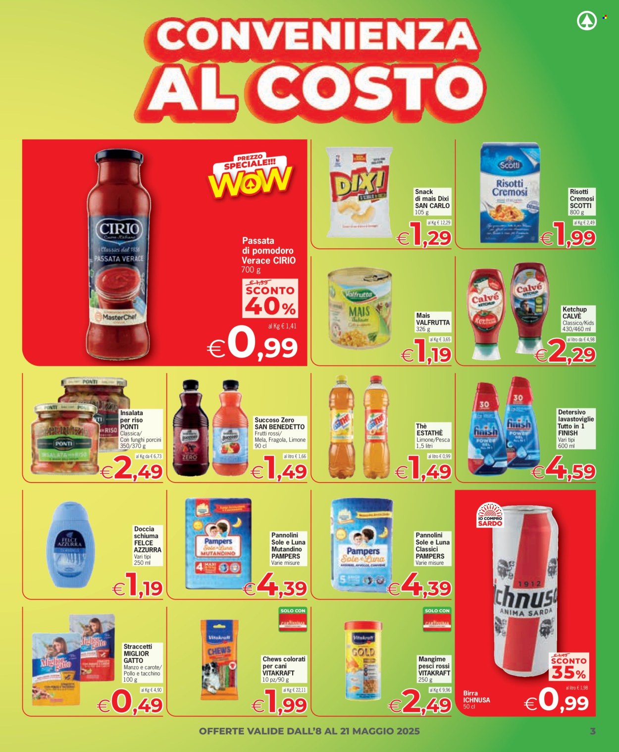 Volantino Eurospar - 8/5/2025 - 21/5/2025. Pagina 3
