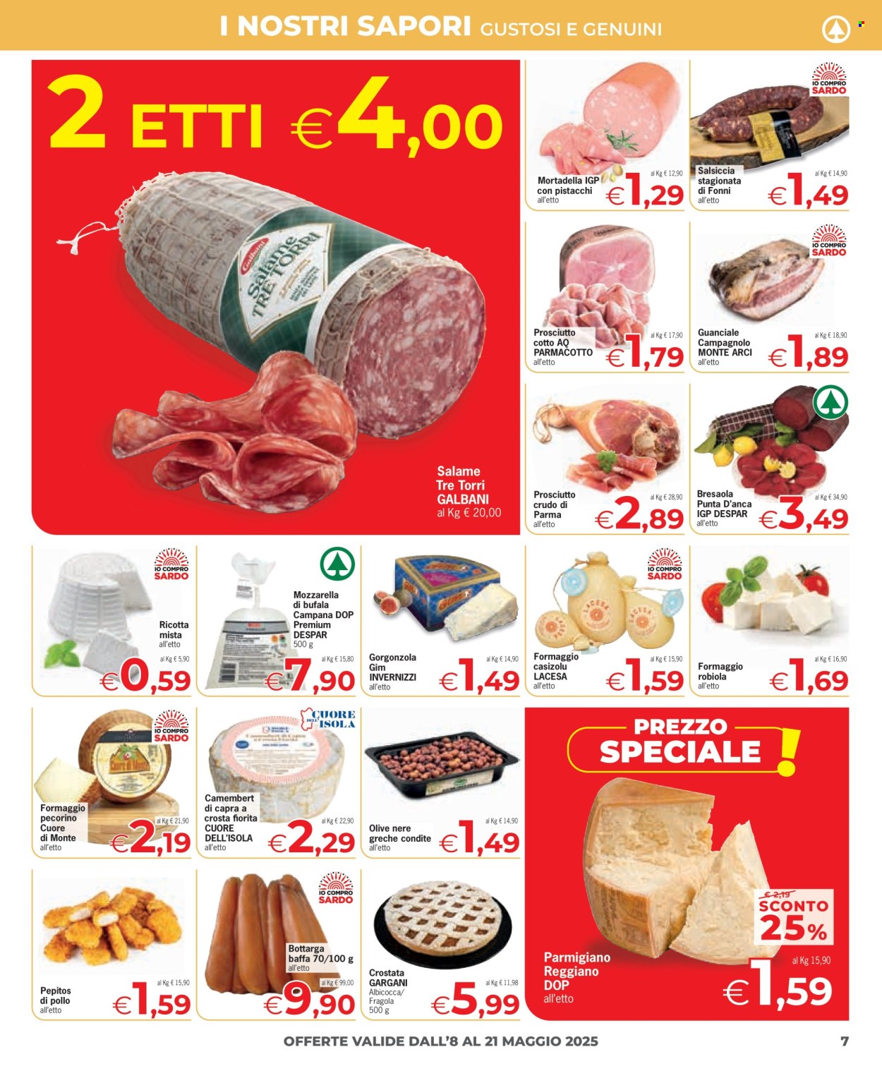 Volantino Eurospar - 8/5/2025 - 21/5/2025. Pagina 7