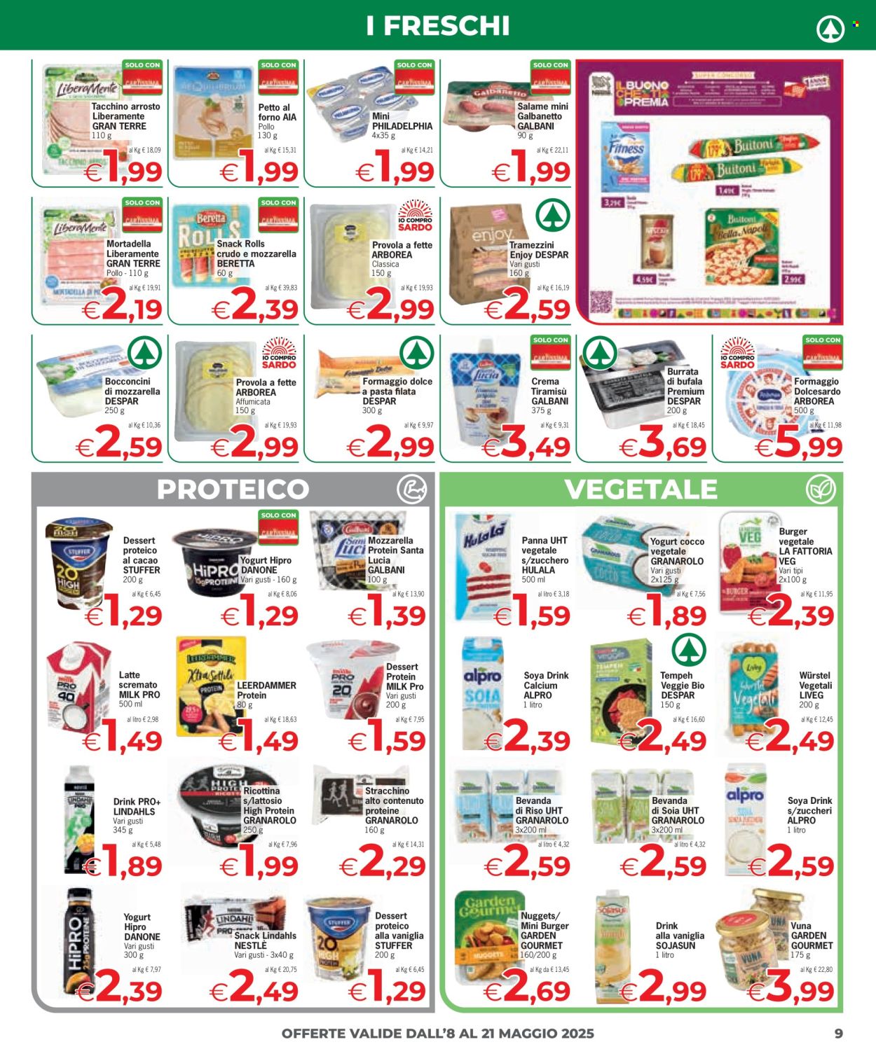 Volantino Eurospar - 8/5/2025 - 21/5/2025. Pagina 9