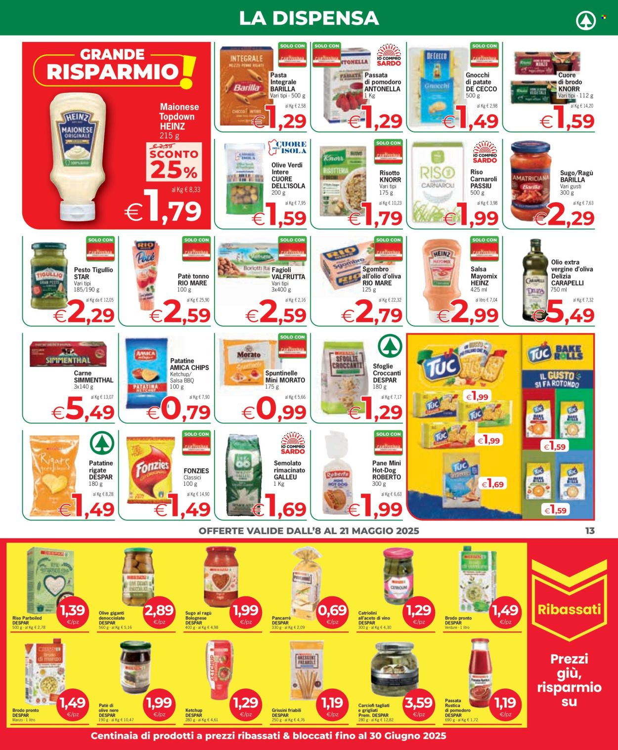 Volantino Eurospar - 8/5/2025 - 21/5/2025. Pagina 13