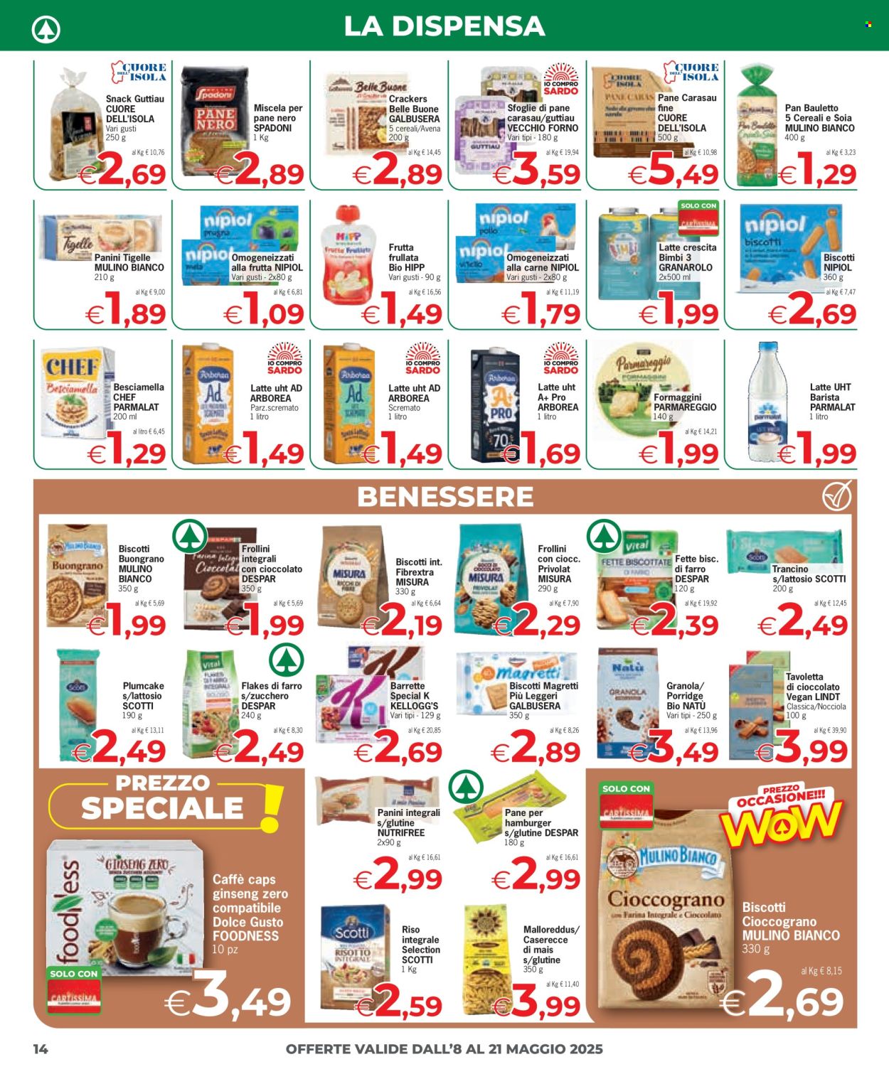 Volantino Eurospar - 8/5/2025 - 21/5/2025. Pagina 14