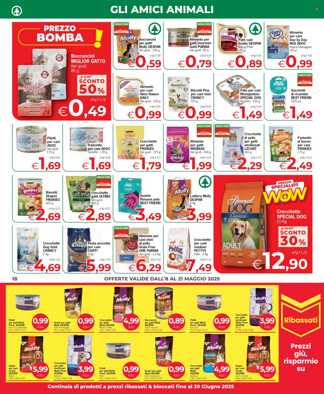Volantino Eurospar - 8/5/2025 - 21/5/2025. Pagina 18