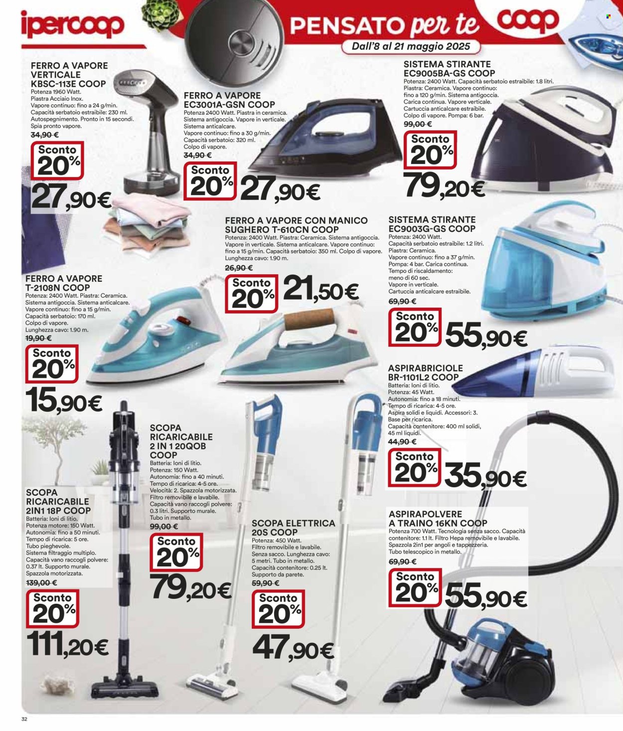 Volantino Coop - 8/5/2025 - 21/5/2025. Pagina 32