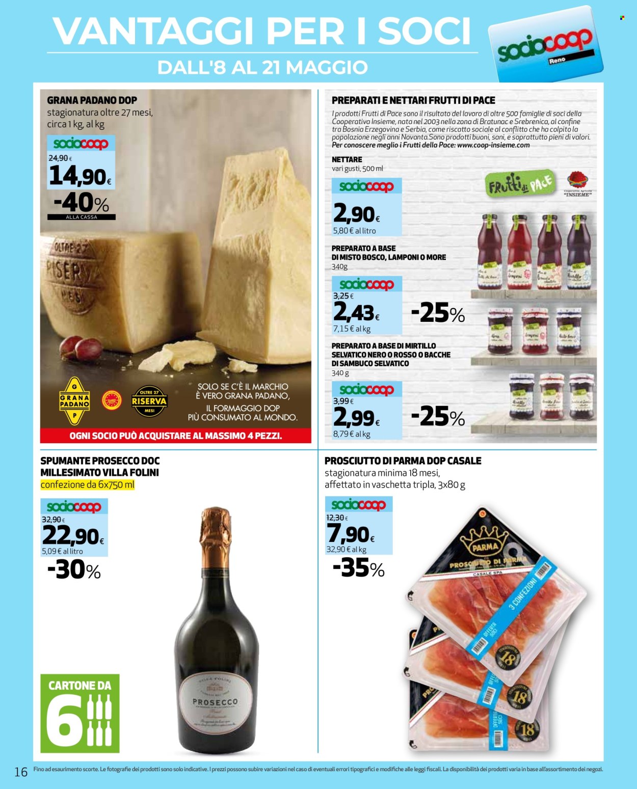 Volantino Coop - 8/5/2025 - 21/5/2025. Pagina 16