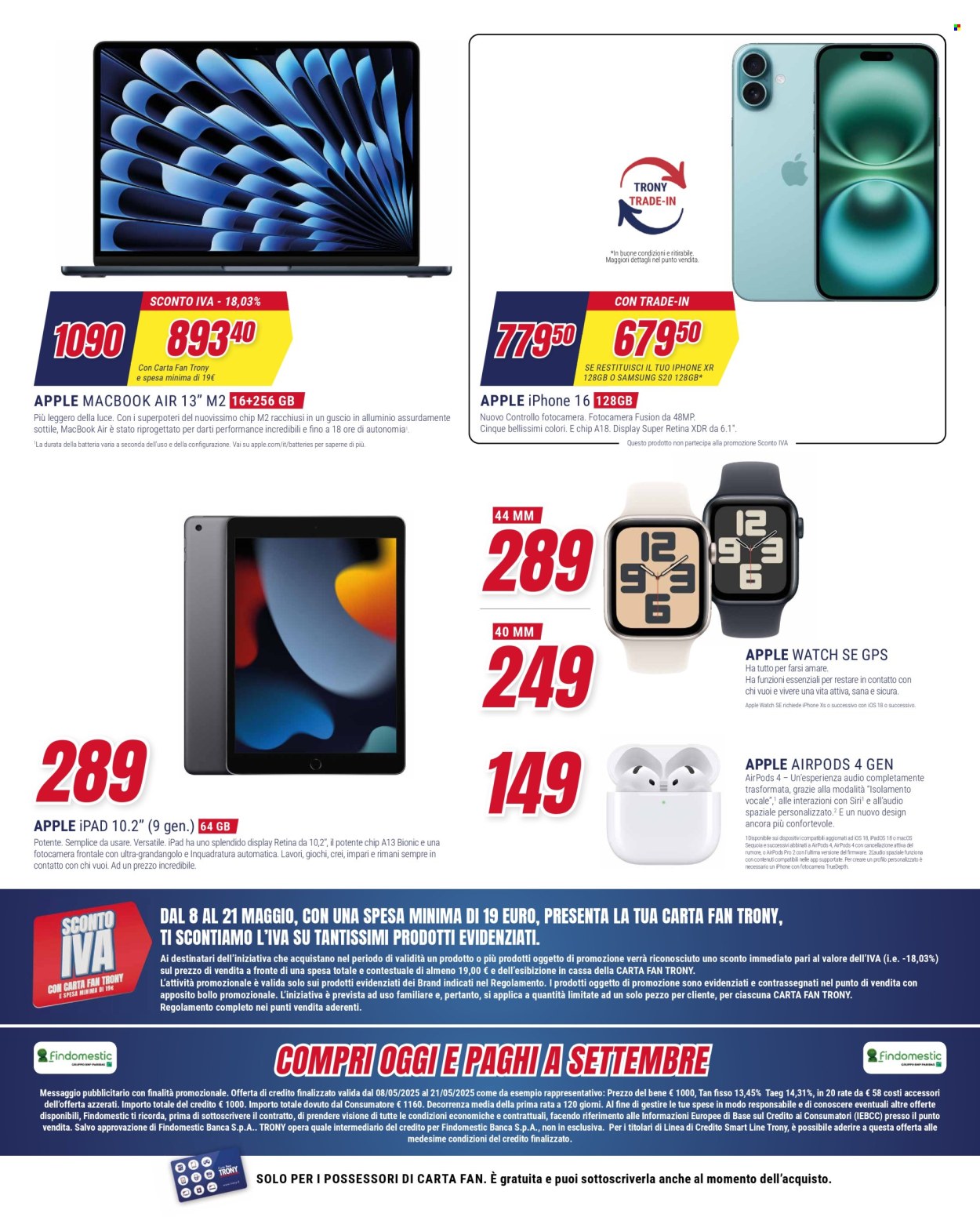 Volantino Trony - 8/5/2025 - 21/5/2025. Pagina 34