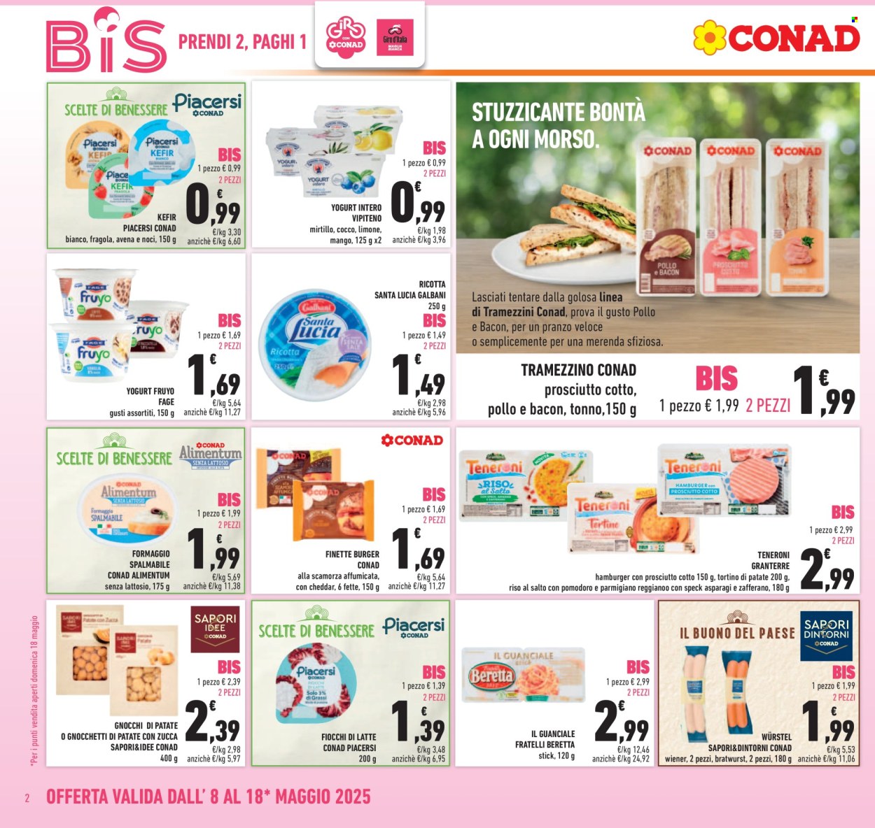 Volantino Conad - 8/5/2025 - 18/5/2025. Pagina 2
