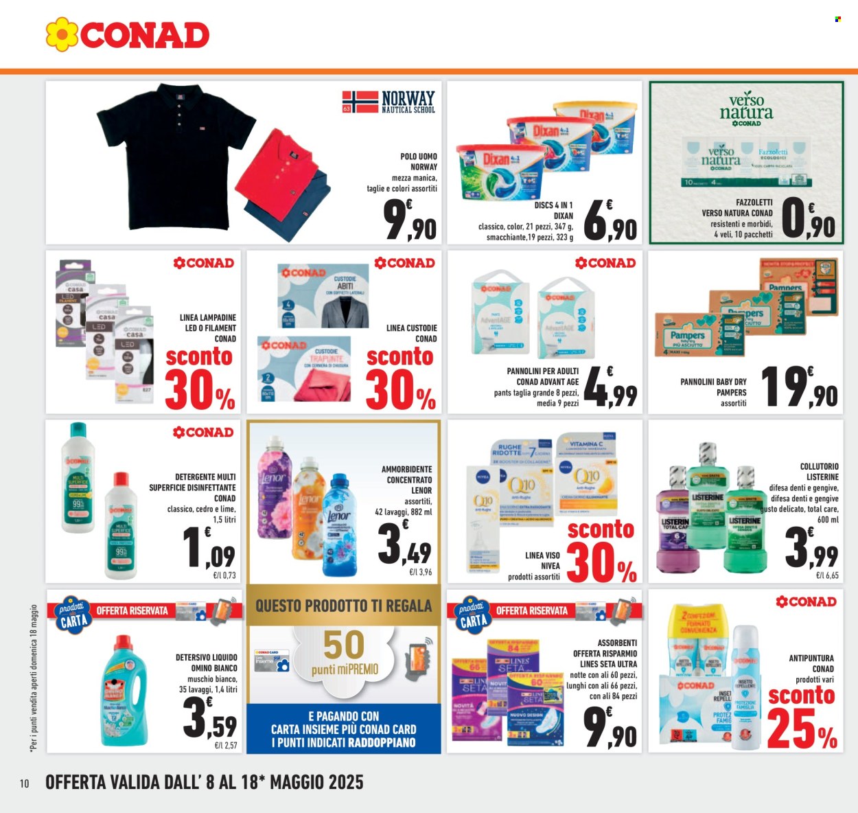 Volantino Conad - 8/5/2025 - 18/5/2025. Pagina 10