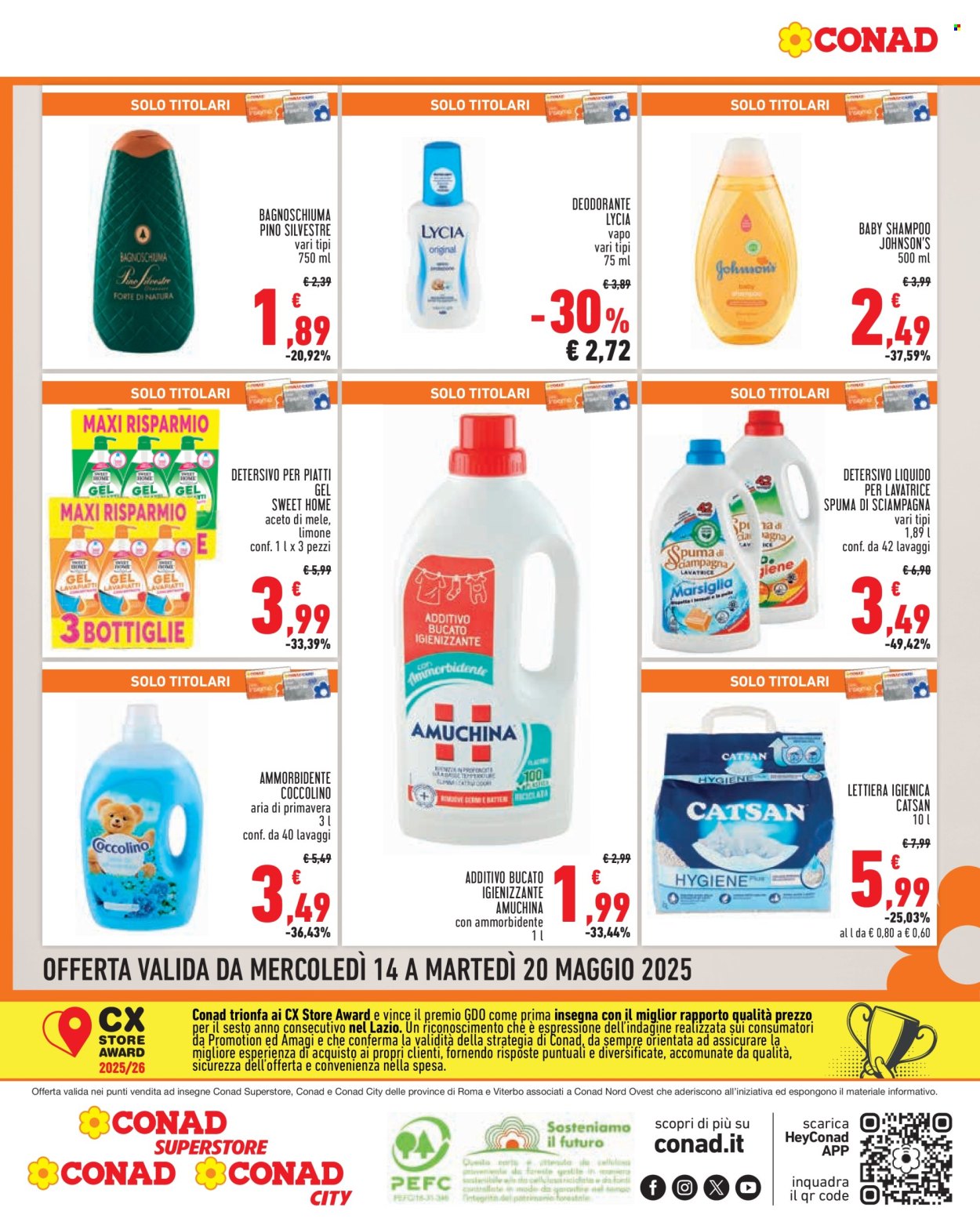 Volantino Conad - 14/5/2025 - 20/5/2025. Pagina 8