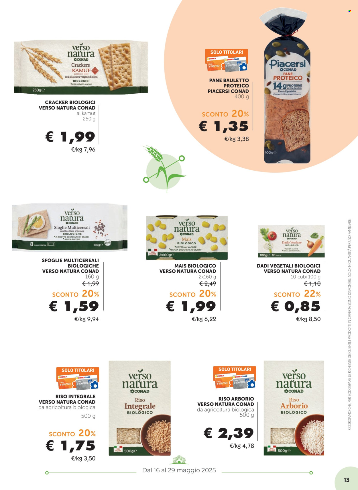 Volantino Conad - 16/5/2025 - 29/5/2025. Pagina 13