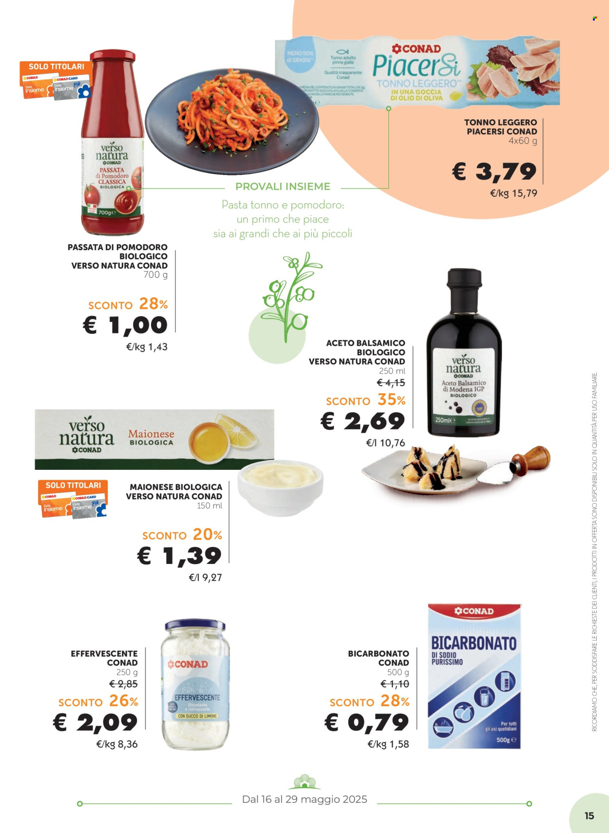 Volantino Conad - 16/5/2025 - 29/5/2025. Pagina 15