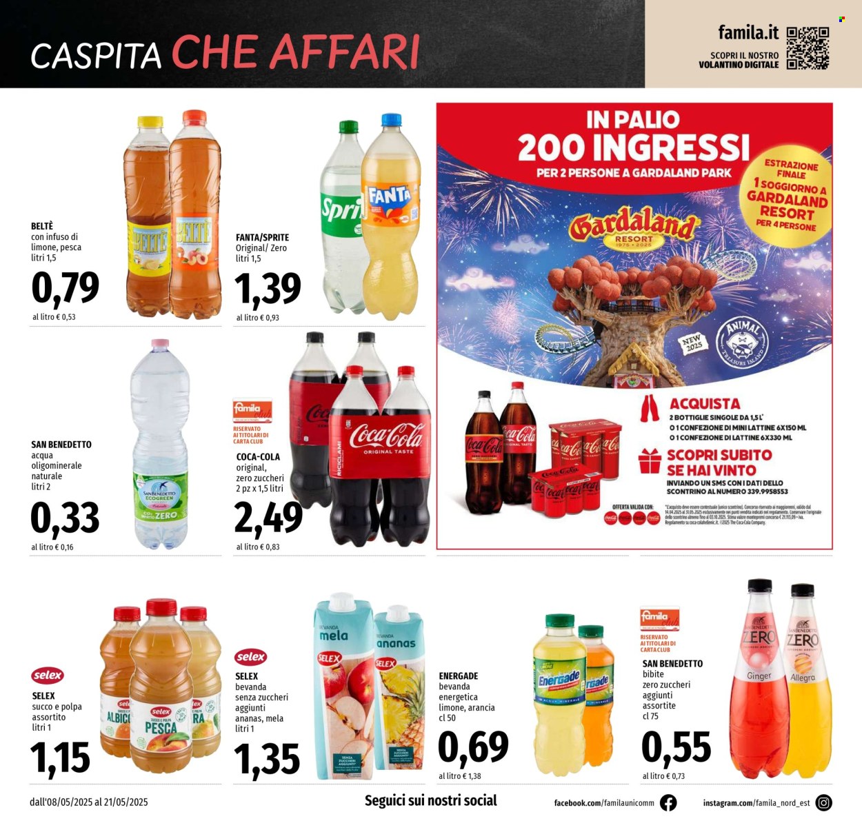 Volantino Famila - 8/5/2025 - 21/5/2025. Pagina 14