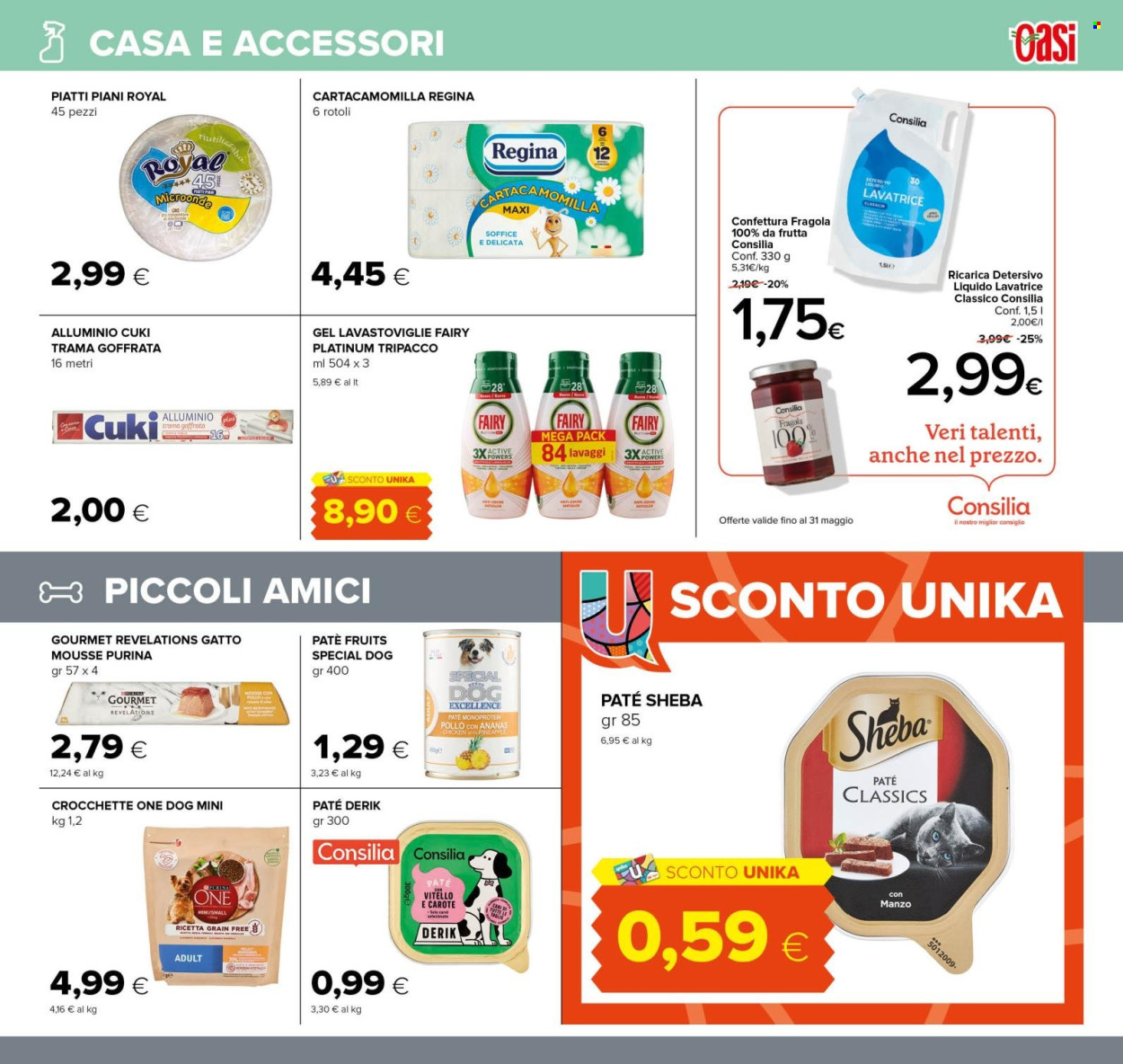 Volantino Oasi - 9/5/2025 - 18/5/2025. Pagina 29