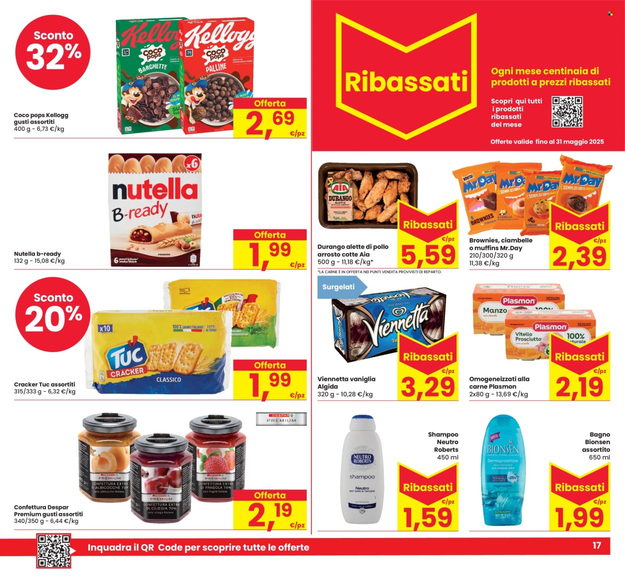 Volantino Eurospar - 15/5/2025 - 24/5/2025. Pagina 17