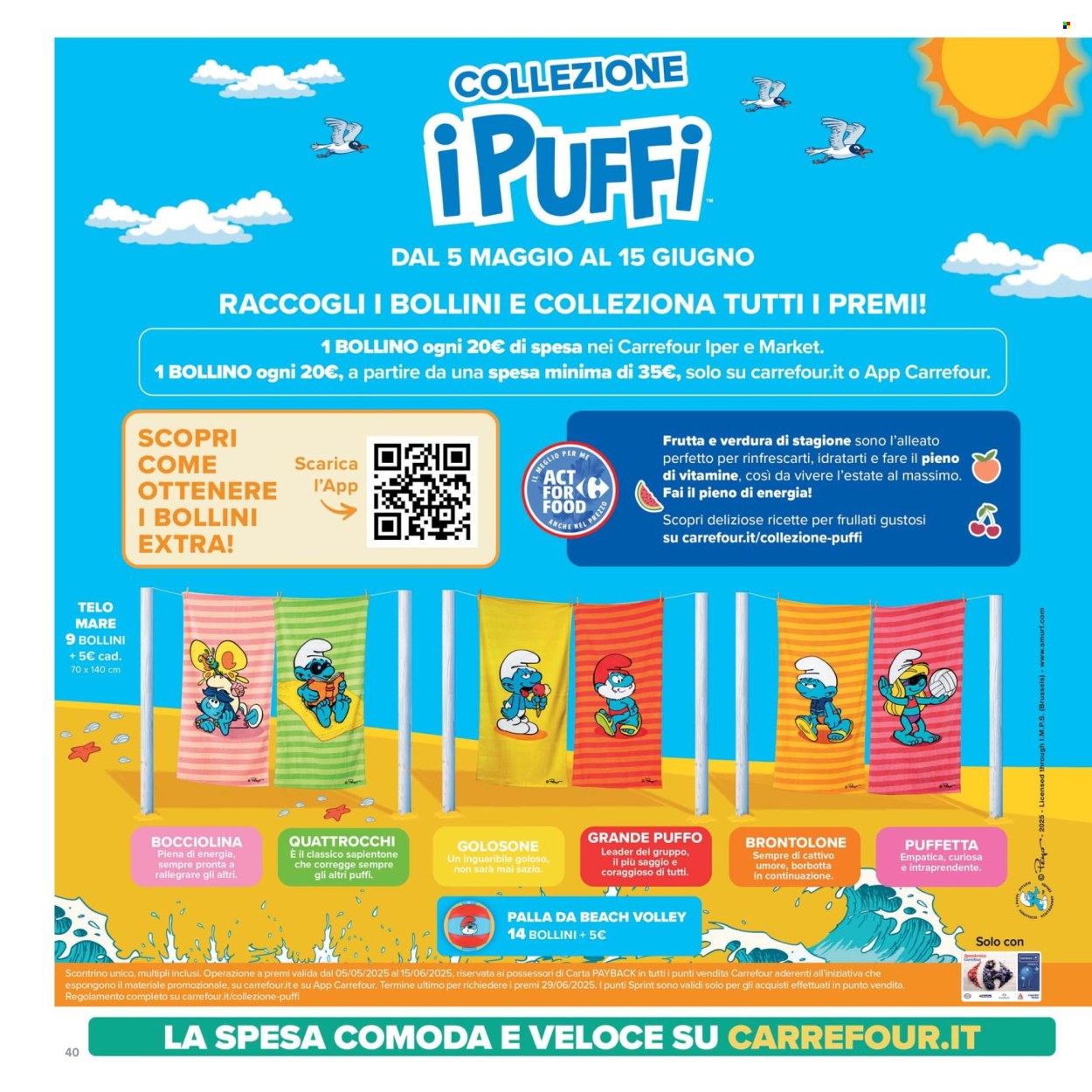 Volantino Carrefour - 16/5/2025 - 28/5/2025. Pagina 40