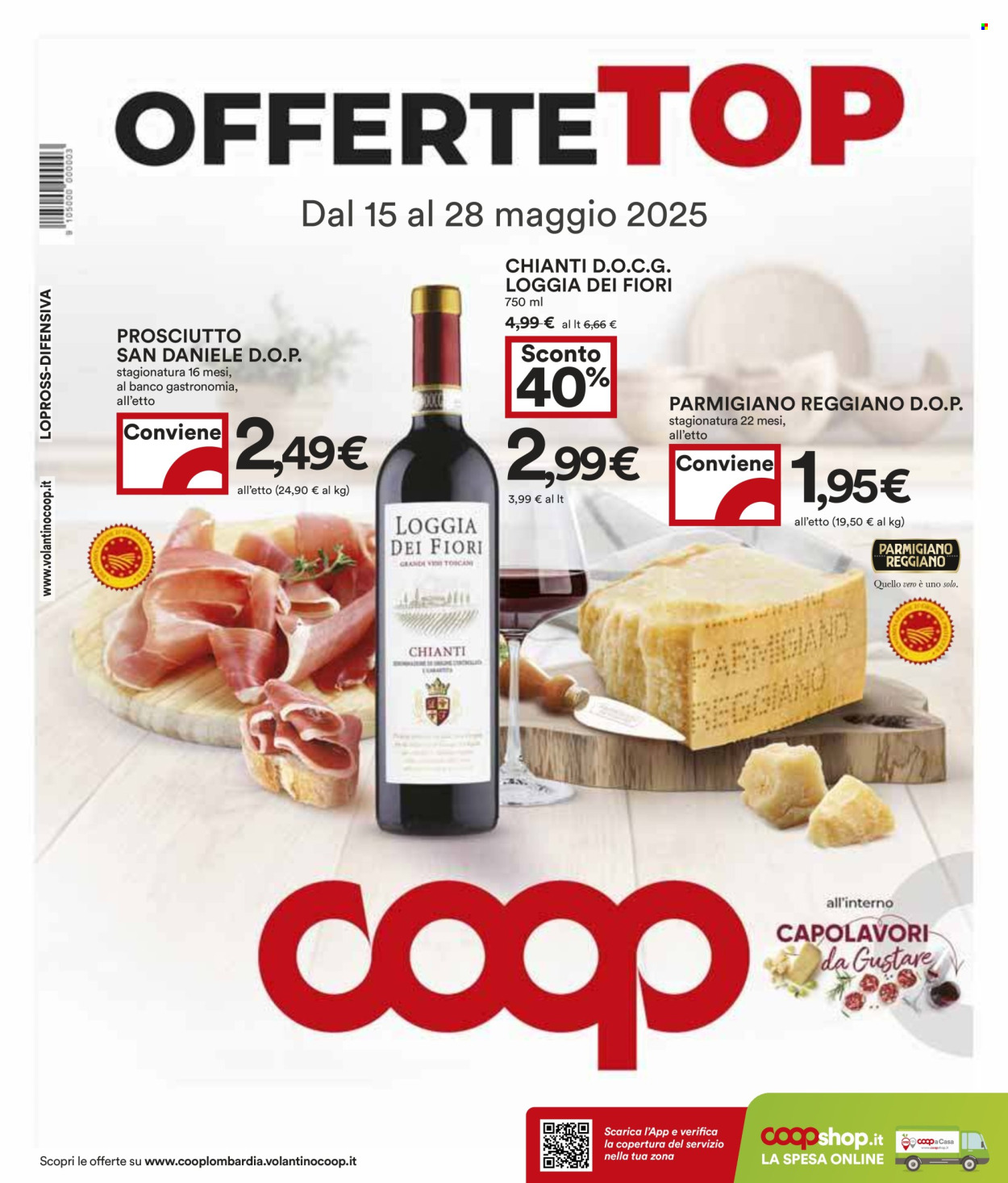 Volantino Coop - 15/5/2025 - 28/5/2025. Pagina 1
