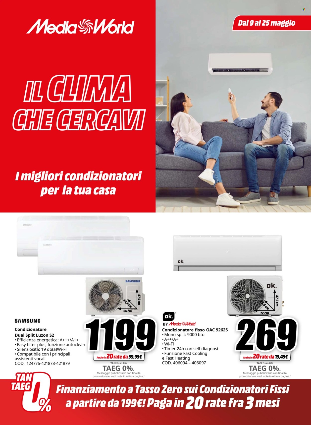 Volantino MediaWorld - 9/5/2025 - 25/5/2025. Pagina 1