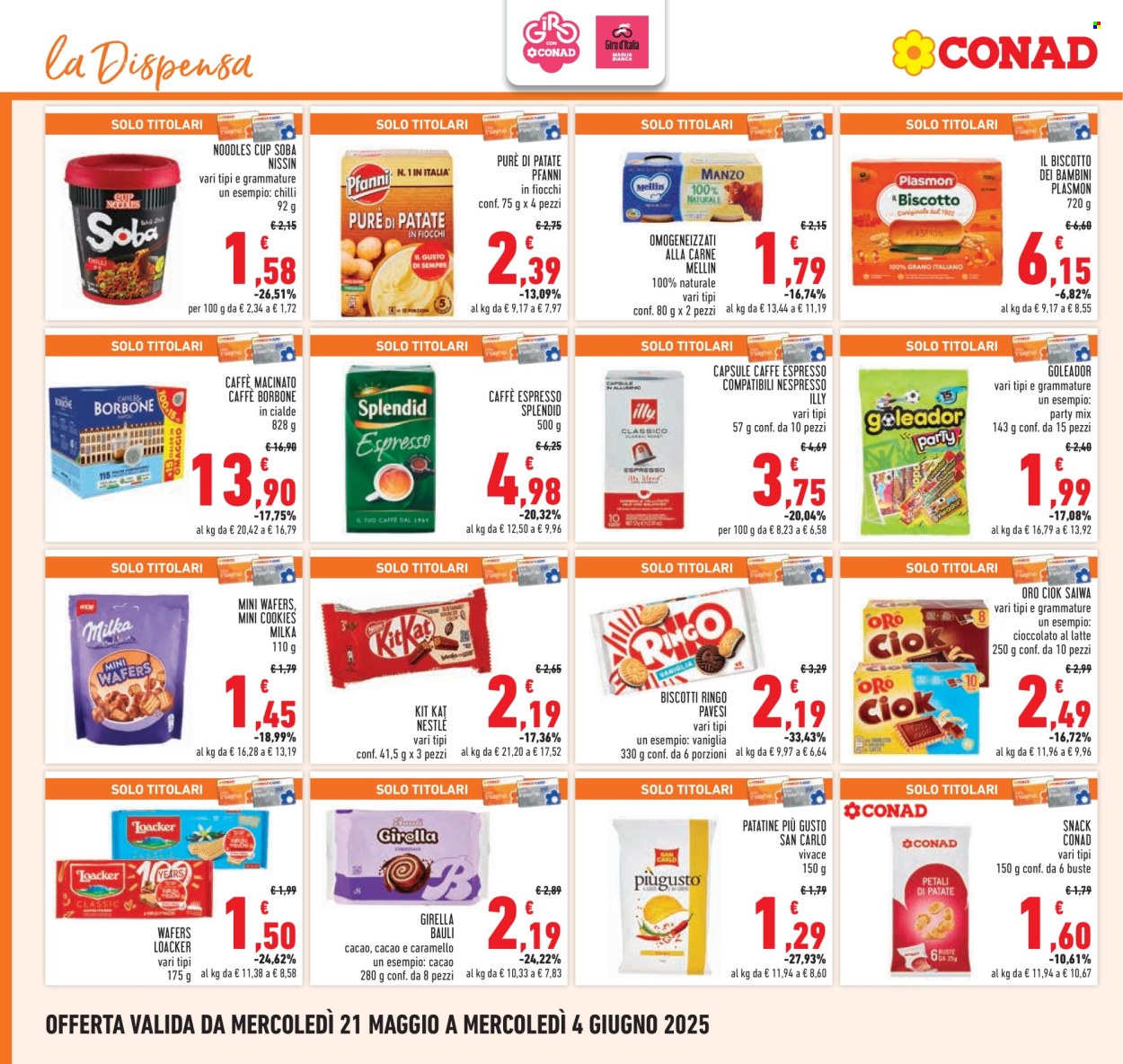 Volantino Conad - 21/5/2025 - 4/6/2025. Pagina 18