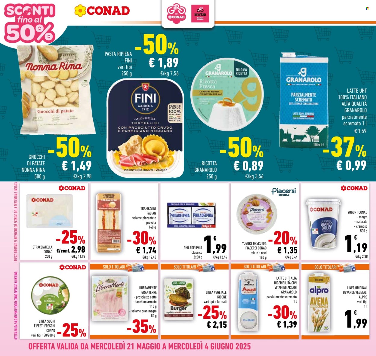 Leták Conad - 21.5.2025 - 4.6.2025. Strana 18