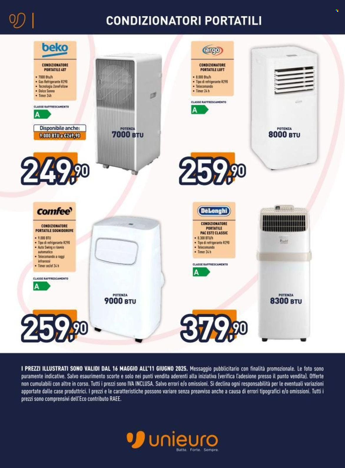 Volantino Unieuro - 16/5/2025 - 11/6/2025. Pagina 16