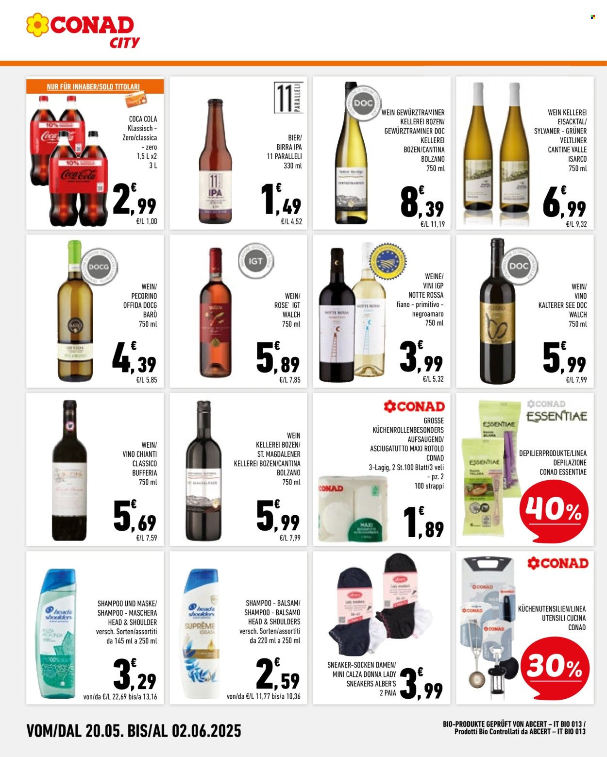Volantino Conad City - 20/5/2025 - 2/6/2025. Pagina 18