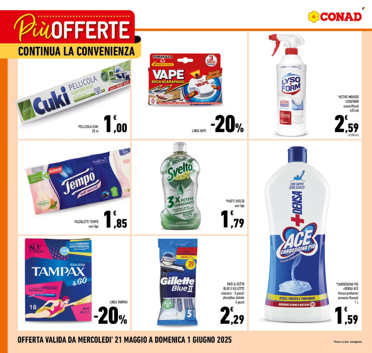 Leták Conad - 21.5.2025 - 1.6.2025. Strana 3