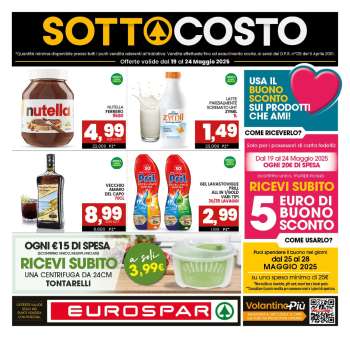 Volantino Eurospar - 19/5/2025 - 24/5/2025.