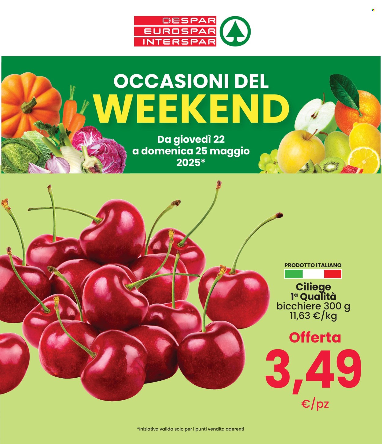 Volantino Interspar - 22/5/2025 - 25/5/2025. Pagina 1