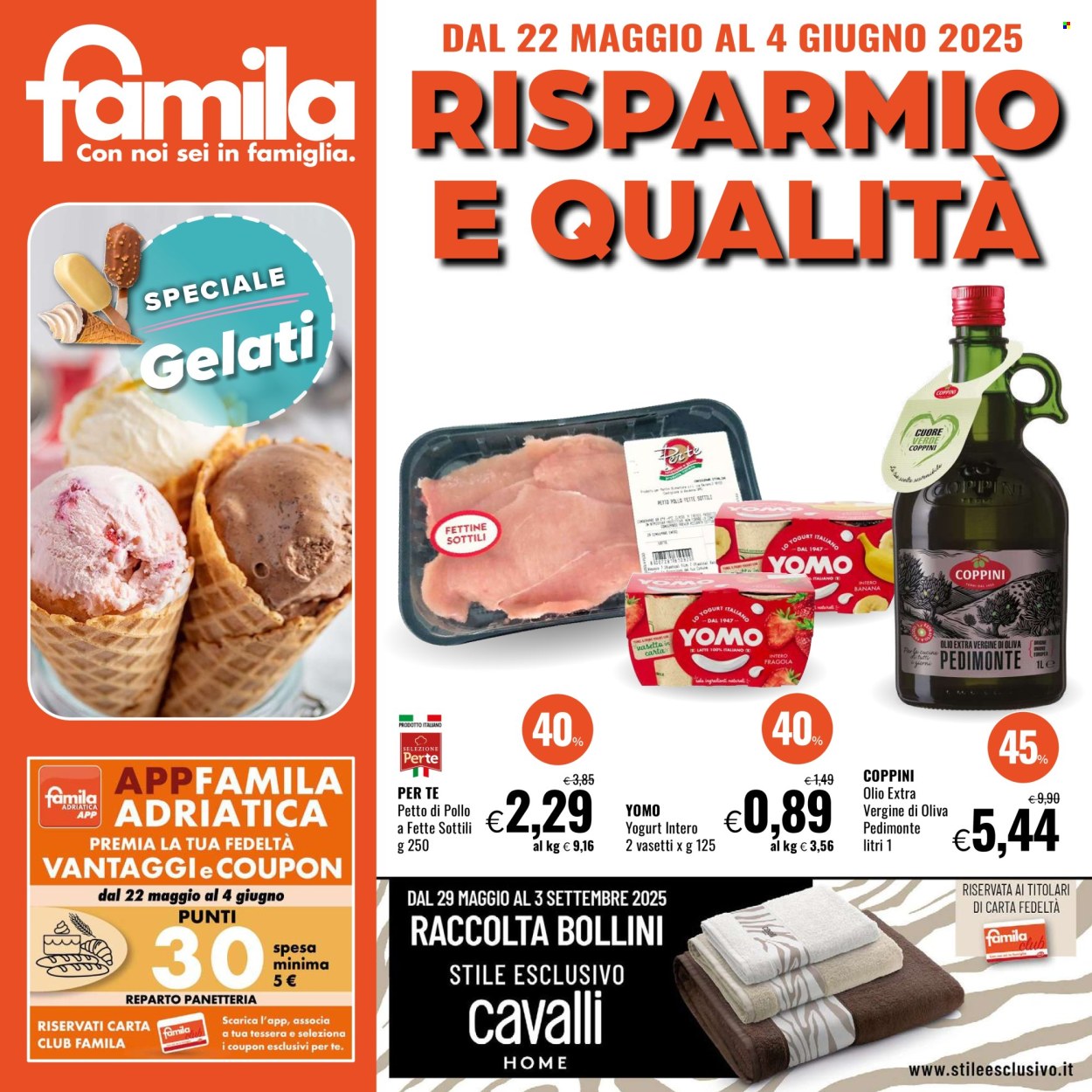 Volantino Famila - 22/5/2025 - 4/6/2025. Pagina 1