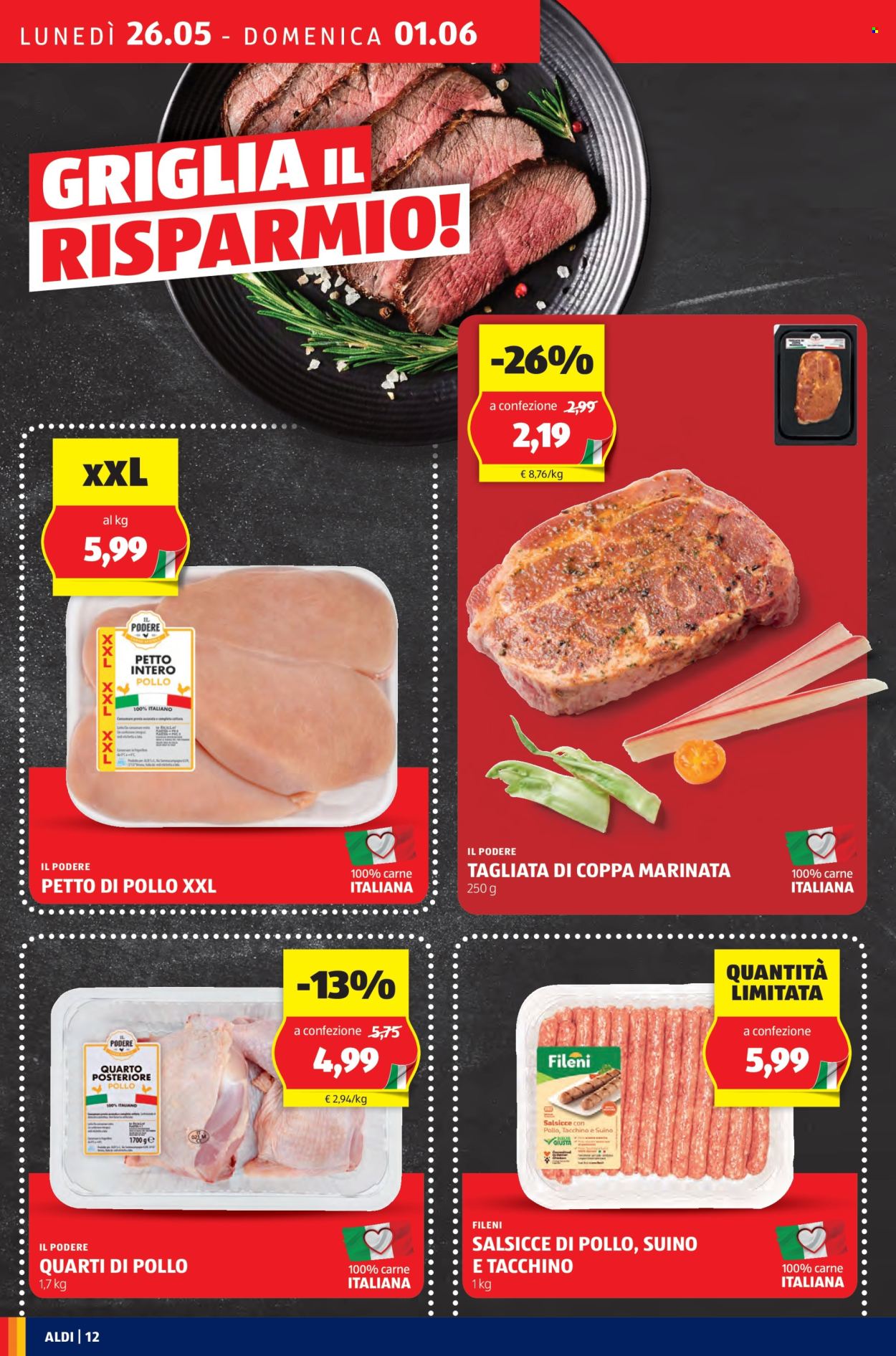 Volantino Aldi - 26/5/2025 - 1/6/2025. Pagina 12