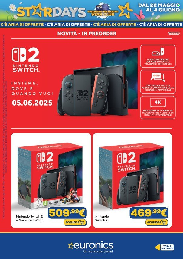 Volantino Euronics - 22/5/2025 - 4/6/2025. Pagina 3