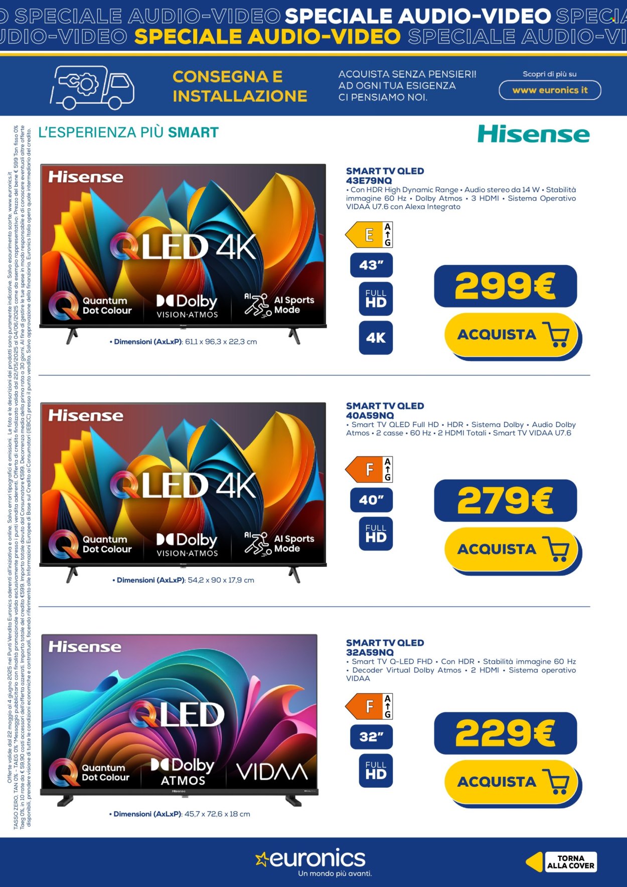Volantino Euronics - 22/5/2025 - 4/6/2025. Pagina 4