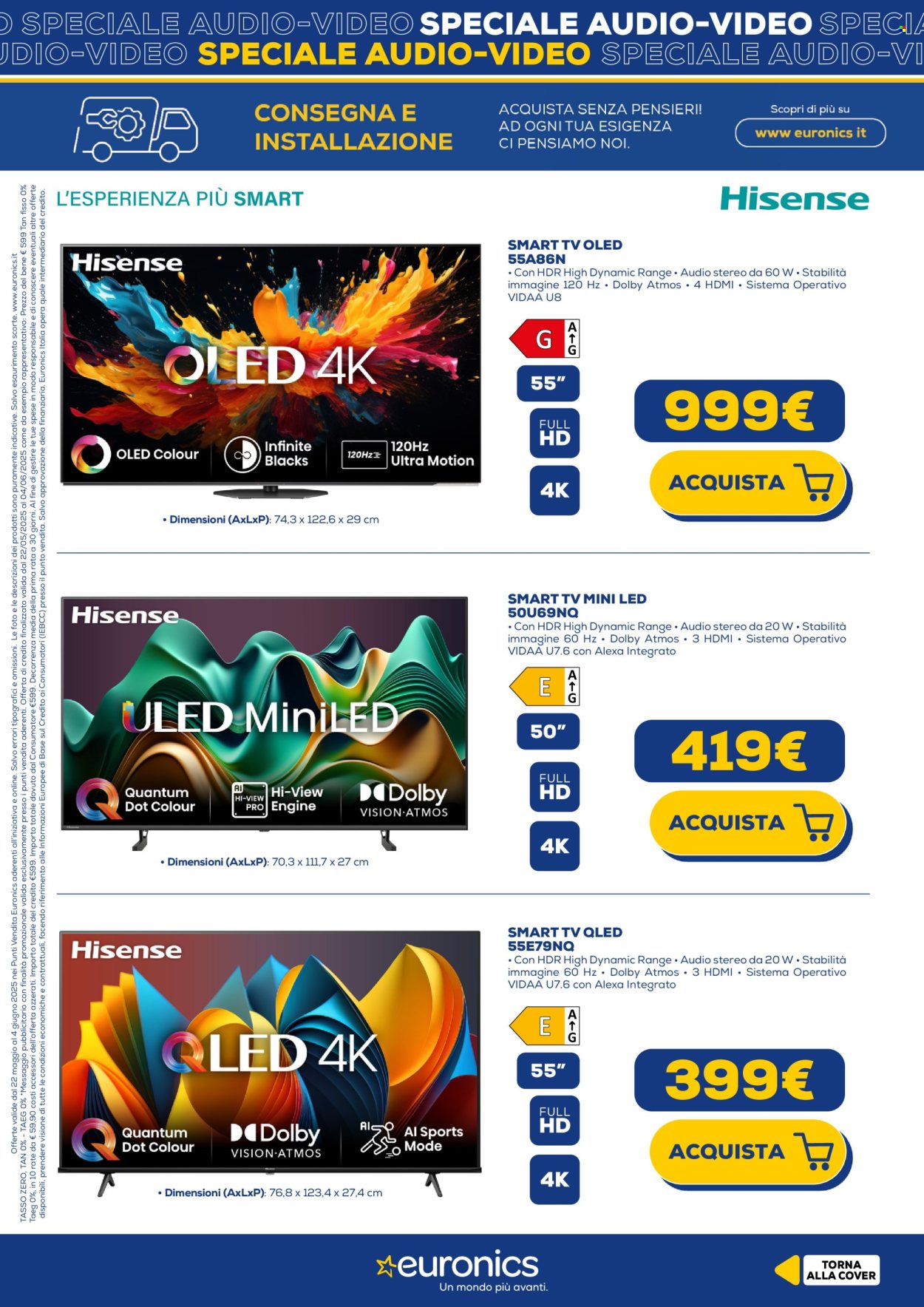Volantino Euronics - 22/5/2025 - 4/6/2025. Pagina 5